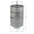 Filtre à carburant KNECHT KC 221 - Visuel 1