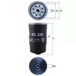 Filtre à carburant KNECHT KC 226 - Visuel 1