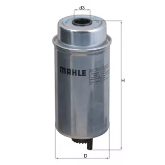 Filtre à carburant KNECHT KC 227