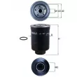 Filtre à carburant KNECHT KC 261D - Visuel 1