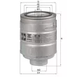 Filtre à carburant KNECHT KC 56 - Visuel 1