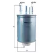 Filtre à carburant KNECHT KL 1044 - Visuel 1