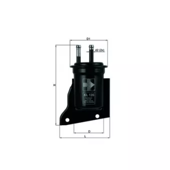 Filtre à carburant KNECHT KL 135