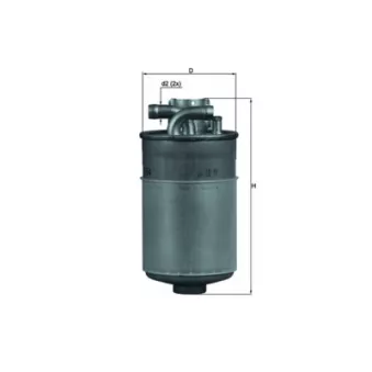 Filtre à carburant KNECHT KL 154