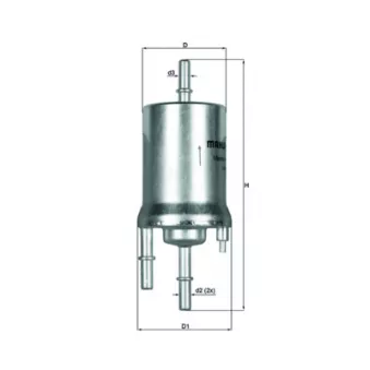 Filtre à carburant KNECHT KL 156/1
