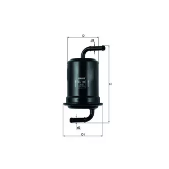 Filtre à carburant KNECHT KL 159