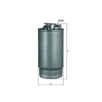 Filtre à carburant KNECHT KL 160/1