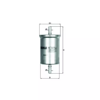 Filtre à carburant KNECHT KL 165/1