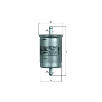 Filtre à carburant KNECHT KL 171