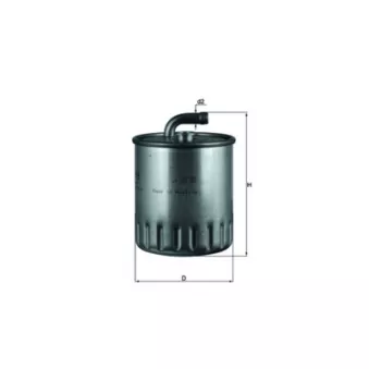 Filtre à carburant KNECHT KL 179