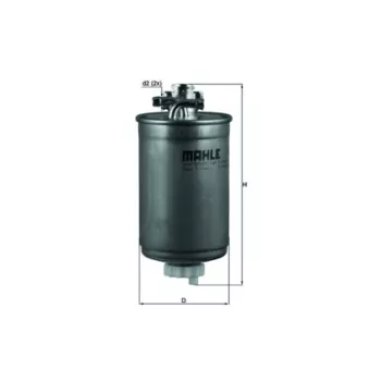Filtre à carburant KNECHT KL 180