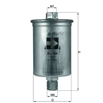 Filtre à carburant KNECHT KL 184