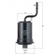 Filtre à carburant KNECHT KL 245 - Visuel 1