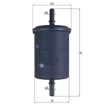 Filtre à carburant KNECHT KL 248