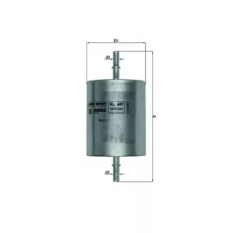 Filtre à carburant KNECHT KL 409