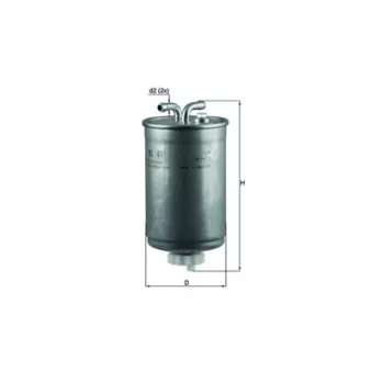 Filtre à carburant KNECHT KL 41