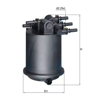 Filtre à carburant KNECHT KL 414