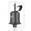 Filtre à carburant KNECHT KL 434 - Visuel 1