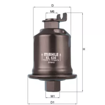 Filtre à carburant KNECHT KL 436