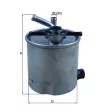 Filtre à carburant KNECHT KL 440/35 - Visuel 1
