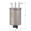 Filtre à carburant KNECHT KL 446 - Visuel 1