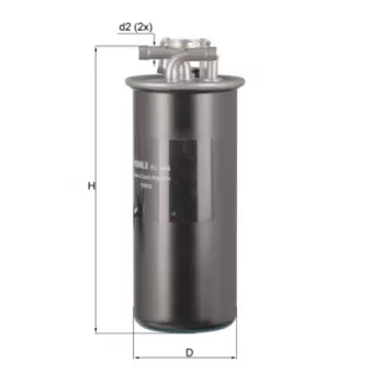 Filtre à carburant KNECHT KL 454