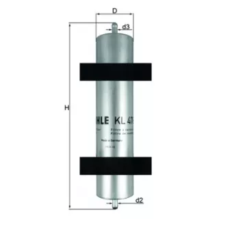 Filtre à carburant KNECHT KL 478