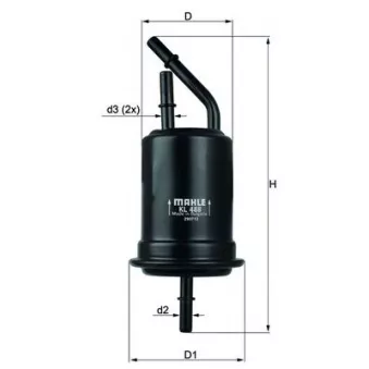 Filtre à carburant KNECHT KL 488