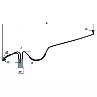 Filtre à carburant KNECHT KL 553