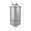 Filtre à carburant KNECHT KL 568 - Visuel 1