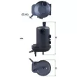 Filtre à carburant KNECHT KL 633D - Visuel 1
