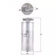 Filtre à carburant KNECHT KL 659 - Visuel 1