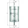 Filtre à carburant KNECHT KL 767 - Visuel 1