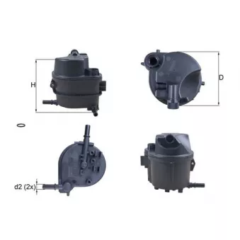Filtre à carburant KNECHT KL 777D