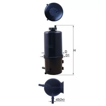Filtre à carburant KNECHT KL 787