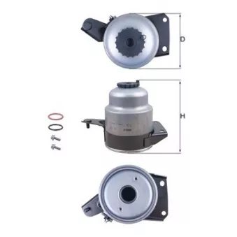 Filtre à carburant KNECHT KL 829D