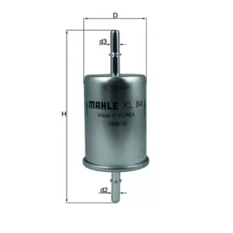 Filtre à carburant KNECHT KL 84