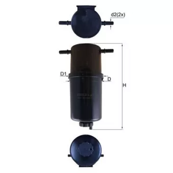 Filtre à carburant KNECHT KL 873