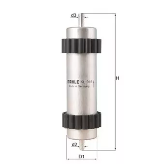 Filtre à carburant KNECHT KL 915