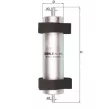 Filtre à carburant KNECHT KL 916 - Visuel 1