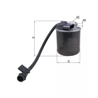 Filtre à carburant KNECHT KL 947