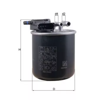 Filtre à carburant KNECHT KL 949