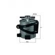 Filtre à carburant KNECHT KLH 44/17 - Visuel 1