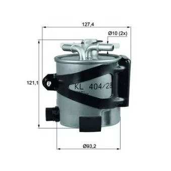 Filtre à carburant KNECHT KLH 44/25