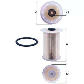 Filtre à carburant KNECHT KX 229D