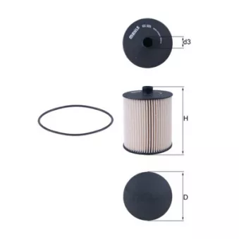Filtre à carburant KNECHT KX 335D