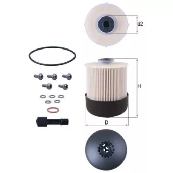 Filtre à carburant KNECHT KX 338/26D