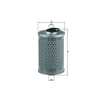 Filtre à carburant KNECHT KX 35