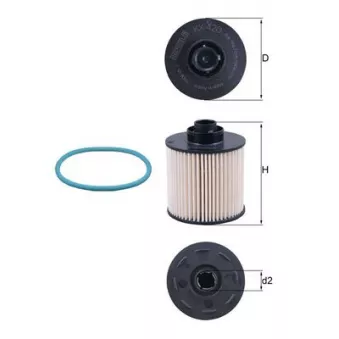 Filtre à carburant KNECHT KX 420D