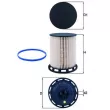 Filtre à carburant KNECHT KX 493D - Visuel 1